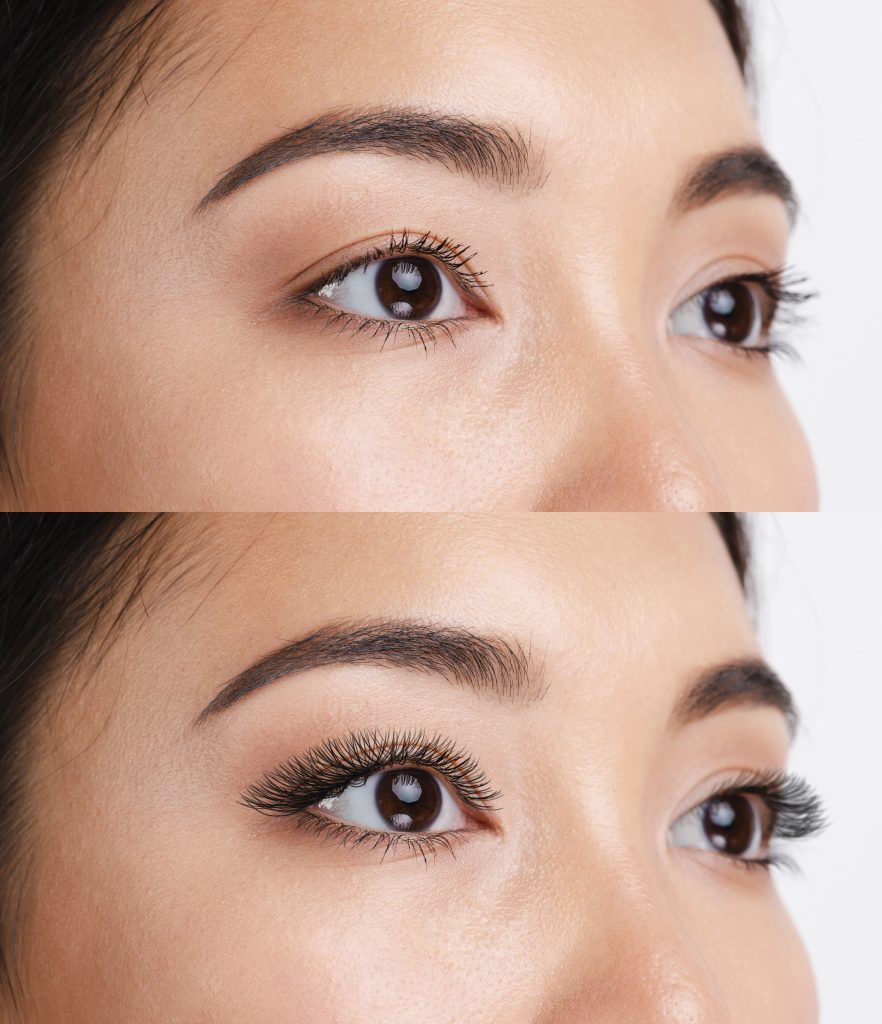 Eyelash extensions