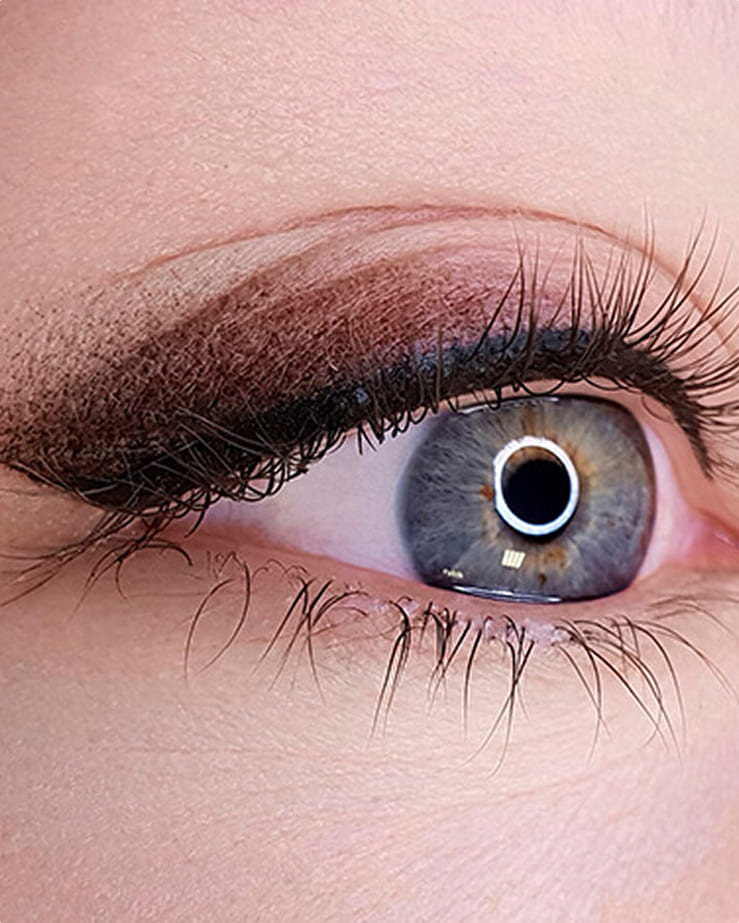 Permanent makeup eyeliner